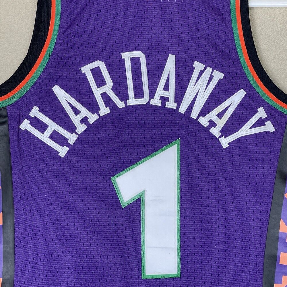 Mitchell&Ness NBA All‎ Stars Basketball Jersey Purple Hardway 1 February 1995 - Picture 10 of 13